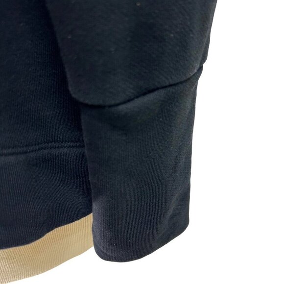 James Perse Jacket Women Small Black Open Front Hooded Pumice Avant- garden - Picture 5 of 8